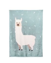 KUSCHELDECKE flannel | Llama