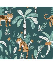 DUVET COVER cotton renforcé | Tiger Jungle