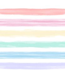 KIDS SET katoen renforcé | Rainbow Stripe - Set van 3