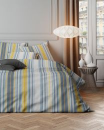 BETTBEZUG baumwollsatin | City Stripe