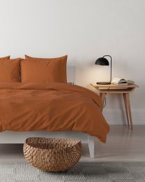 DUVET COVER washed cotton | Amber