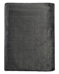 PLAID flannel embossed | Half Circles