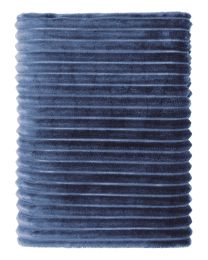PLAID flannel recyclé | Bleu Foncé