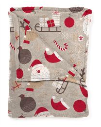 KUSCHELDECKE Tutti by Mistral Home flannel | Santa