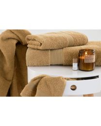 WASHANDJE Aude by Mistral Home katoen | Mosterdgeel - Set van 3