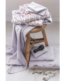 GANT DE TOILETTE coton | Lila - Ensemble de 3