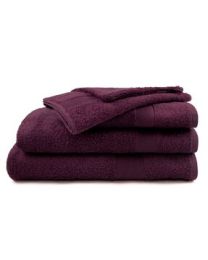 WASHANDJE katoen | Aubergine - Set van 3