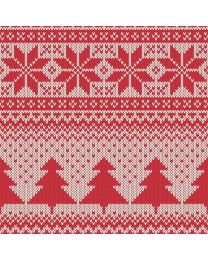 HOUSSE DE COUETTE flanelle | Pine tree knit