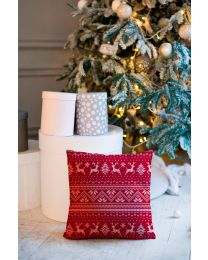 COUSSIN DÉCORATIF Tutti by Mistral Home flannel | Christmas knit