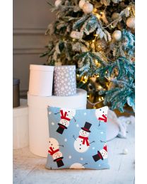 DEKOKISSEN Tutti by Mistral Home flannel | Friendly snowman