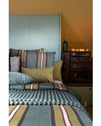 PLAID recycled flannel | Petrol