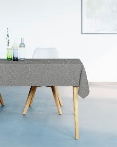 TISCHDECKE glitzereffekt | Dunkelgrau