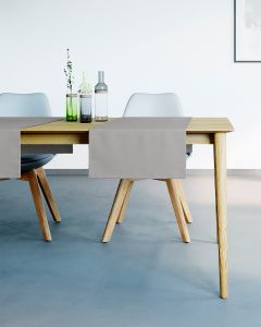 TAFELLOPER waterafstotend | Lichtgrijs