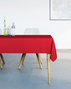 TISCHDECKE wasserabweisend | Rot