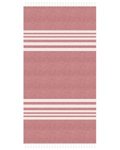 SERVIETTE DE HAMMAM coton | Rouge