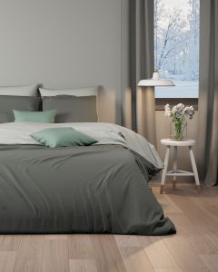 DUVET COVER flannel | Grey