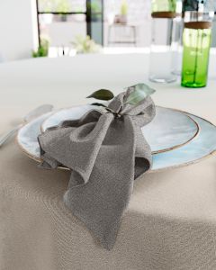 SERVET linnenlook | Zwart - Set van 4