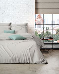 HOUSSE DE COUETTE percale | Beige