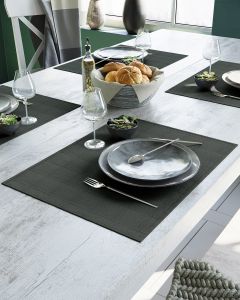 PLACEMAT sogo | Zwart - Set van 4