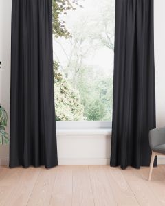 VORHANG wasserabweisend | Schwarz