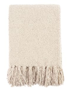 PLAID bouclé | Écru