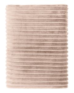 KUSCHELDECKE recycled flannel | Beige