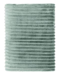 KUSCHELDECKE recycled flannel | Mintgrün