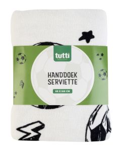 SERVIETTE DE PLAGE Tutti by Mistral Home coton | Voetbal