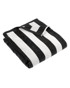 STRANDLAKEN katoen | Stripe Black-White