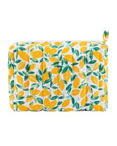 TOILETRY BAG cotton | Limone small
