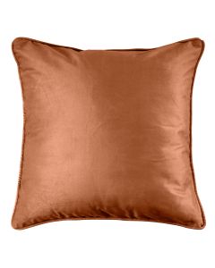 COUSSIN DÉCORATIF velours | Rouille