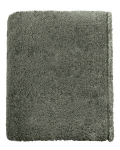 KUSCHELDECKE teddy | Thyme green