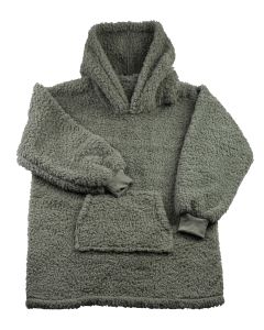 KAPUZENPULLOVER teddy | Thyme Green