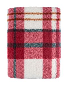 PLAID teddy | Check autumn red