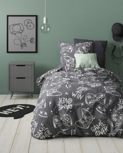 DEKBEDOVERTREK katoen renforcé | Game over