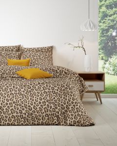 HOUSSE DE COUETTE coton renforcé | Felidae brown