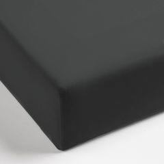 SPANNBETTTUCH flanell | Anthrazit