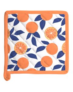 MANIQUE coton | Arance orange-blue