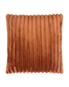 DECORATIVE CUSHION recycled flannel | Ribbed