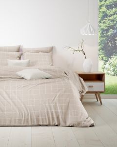 BETTBEZUG baumwolle renforcé | Oslo negative beige