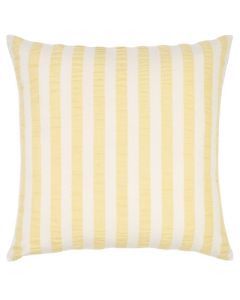 DECORATIVE CUSHION seersucker | Yellow