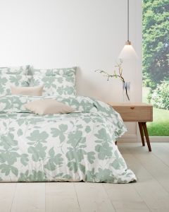 DUVET COVER cotton renforcé | Ophelia celadon
