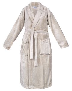 BADEMANTEL fleece | Écru