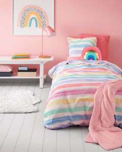 HOUSSE DE COUETTE coton renforcé | Rainbow Stripe