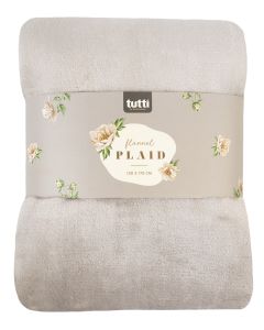 PLAID Tutti by Mistral Home flannel | Beige