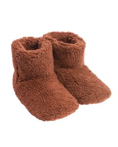 HOUSE SLIPPERS teddy | Brown