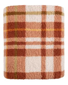 KUSCHELDECKE teddy | Autumn check