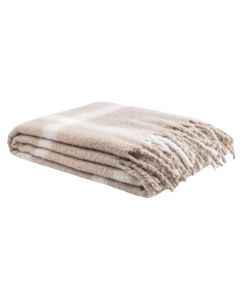 KUSCHELDECKE grs recycled polyester | Woodlands check