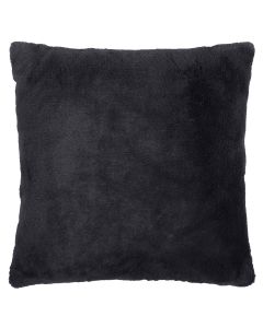 DECORATIVE CUSHION fake rabbit | Anthracite