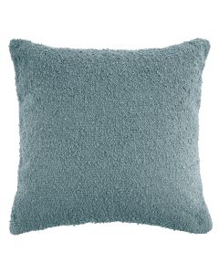 DECORATIVE CUSHION bouclé | Blauw